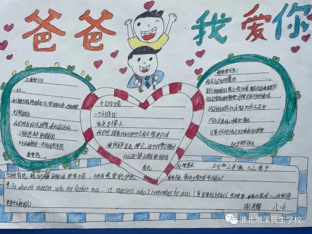 关于父亲节的手抄报怎么画-图2