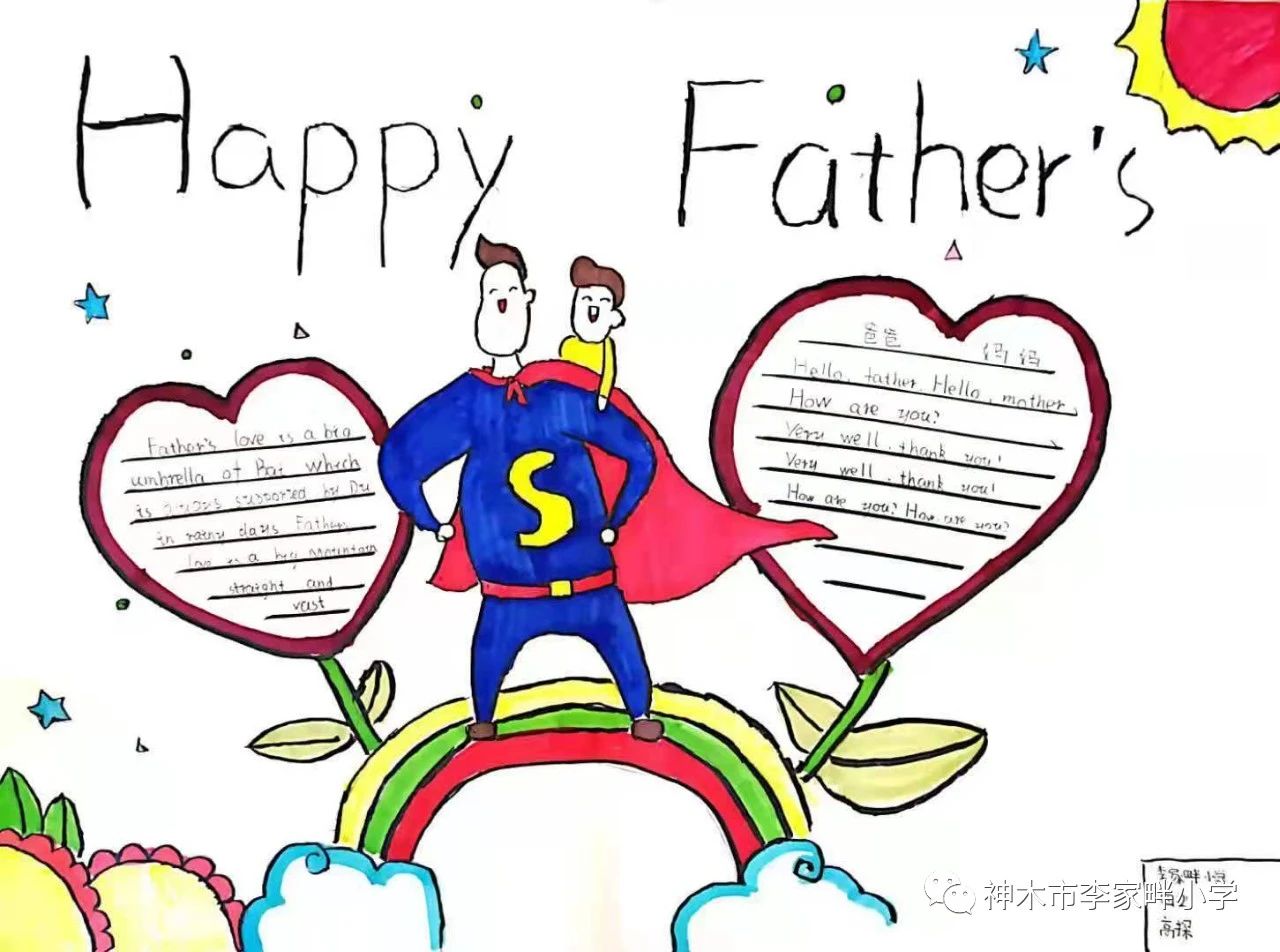 3款漂亮的父亲节手抄报（附手抄报内容）-图3