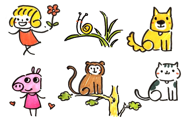 六一儿童节 教你如何用数字61来画简笔画（共6组）