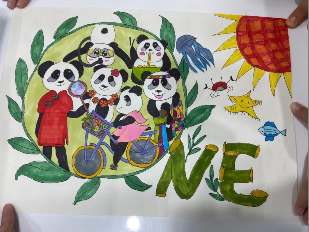 快乐就是要在一起创意绘画