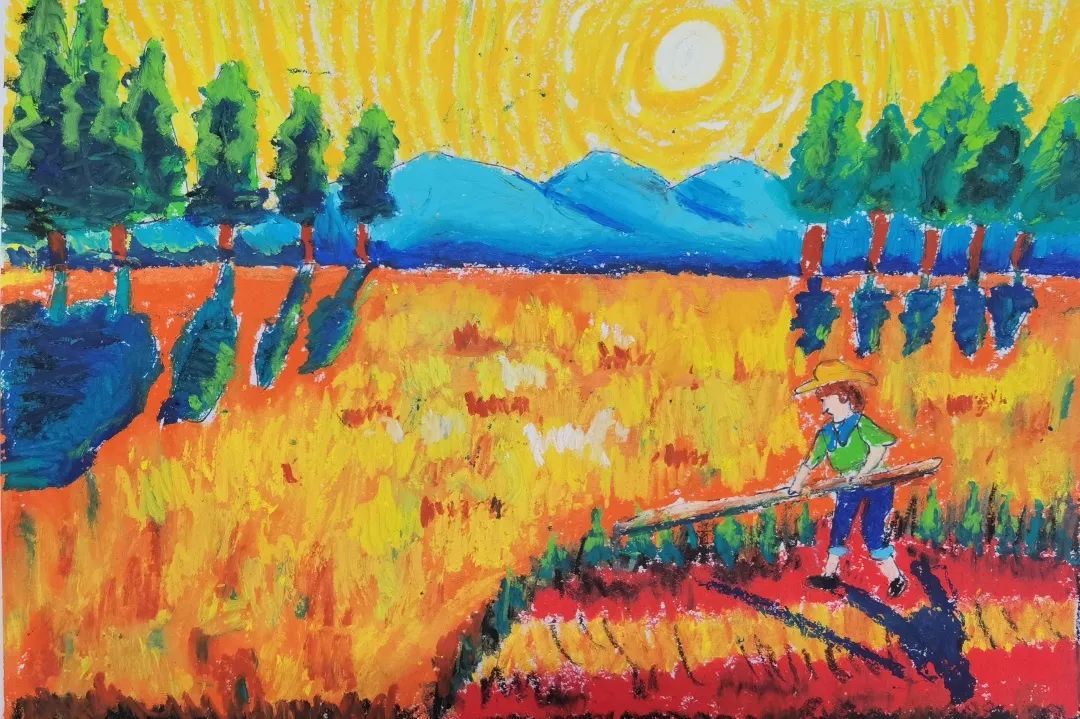 我和我的家乡主题绘画“画说巴彦淖尔”精选作品（12张）-图1