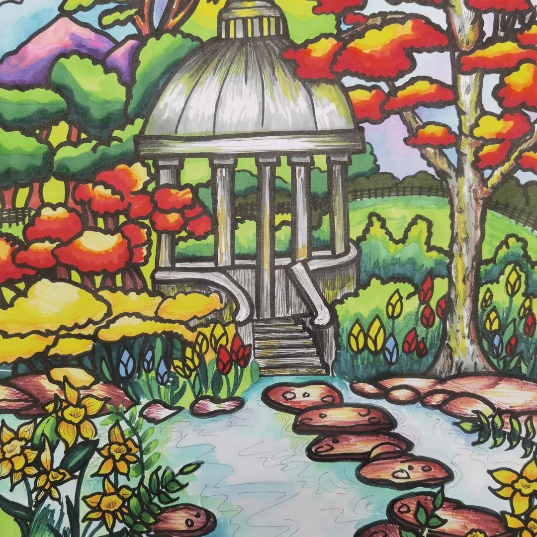 我和我的家乡主题绘画“画说巴彦淖尔”精选作品（12张）-图7