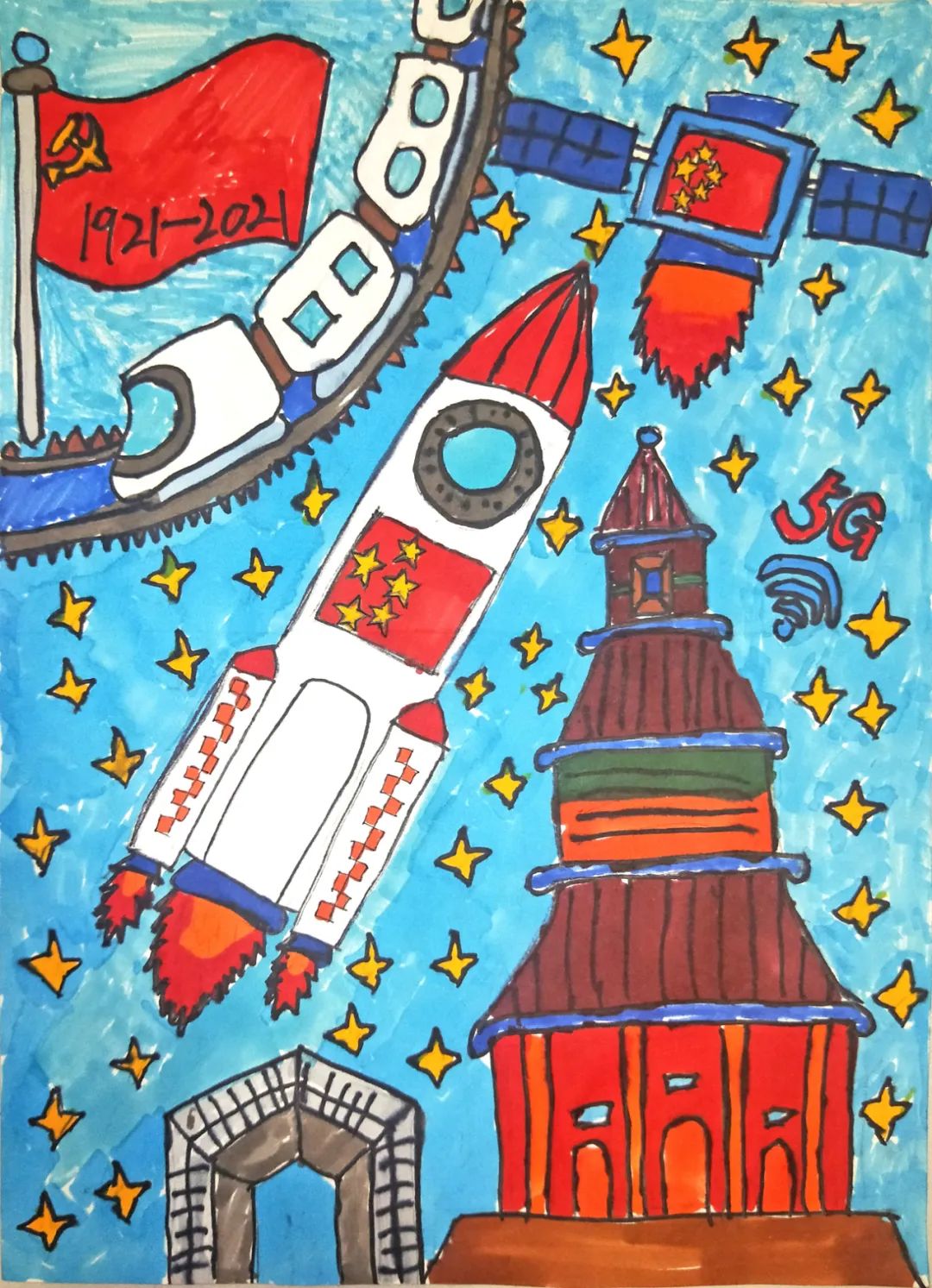 步骤2：望壮丽山河