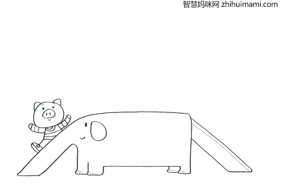 2022年最简单好画的6.1儿童节手抄报绘画教程-图2