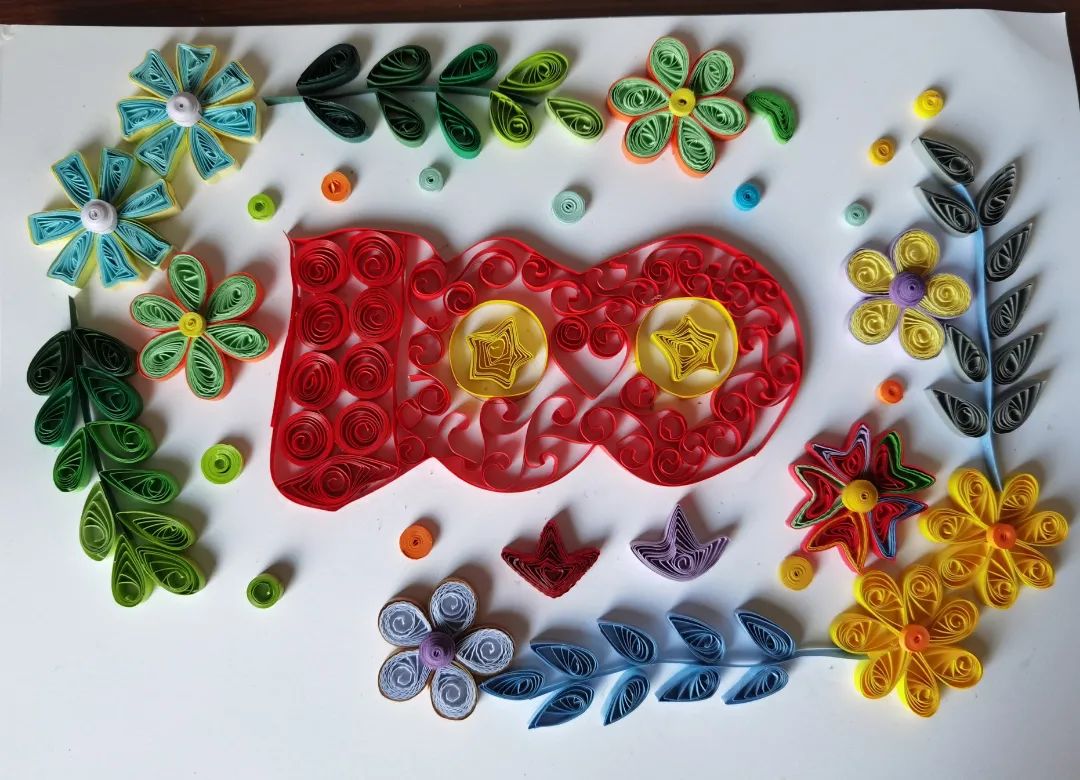 小小中国心 浓浓爱国情 国庆节手工作品-图3