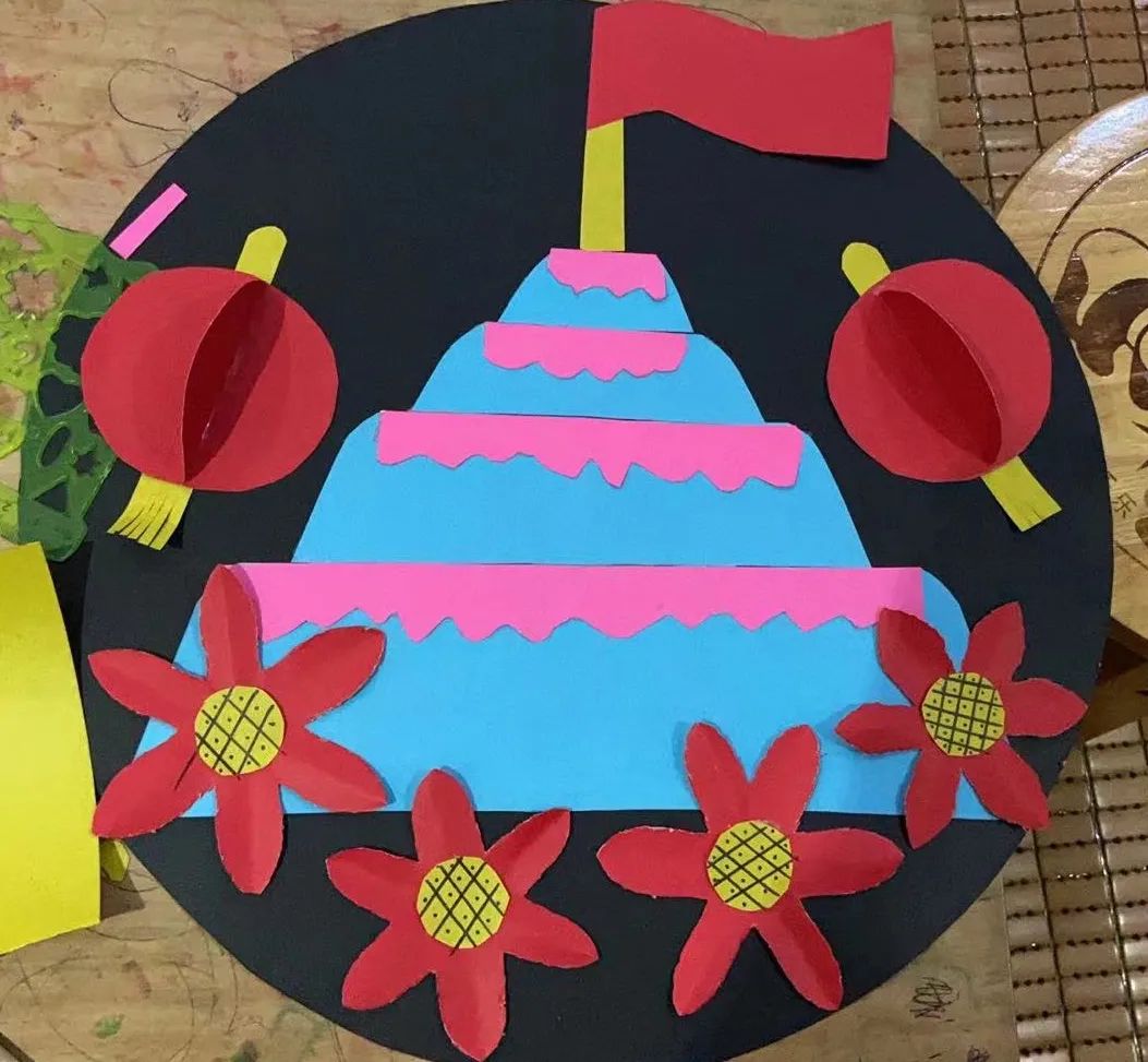 小小中国心 浓浓爱国情 国庆节手工作品-图4