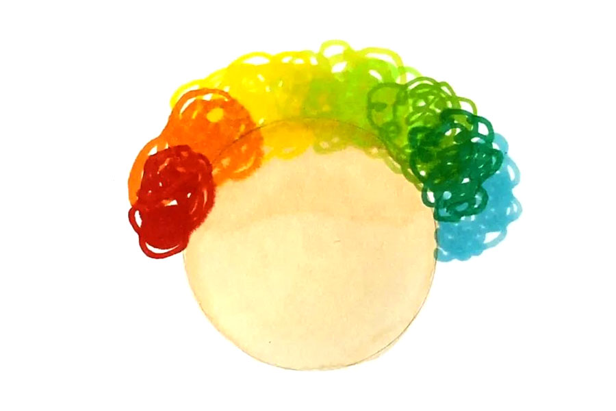 节日气氛担当小丑简笔画，简单又有趣！-图8