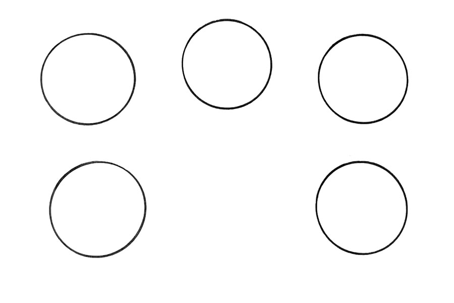 漂亮的儿童节简笔画，祝小朋友们节日快乐！-图1