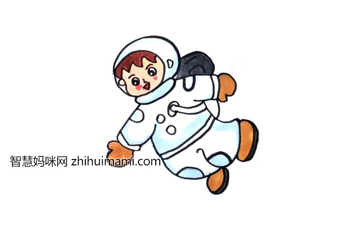 2022简单漂亮的国庆节简笔画绘画素材-图4