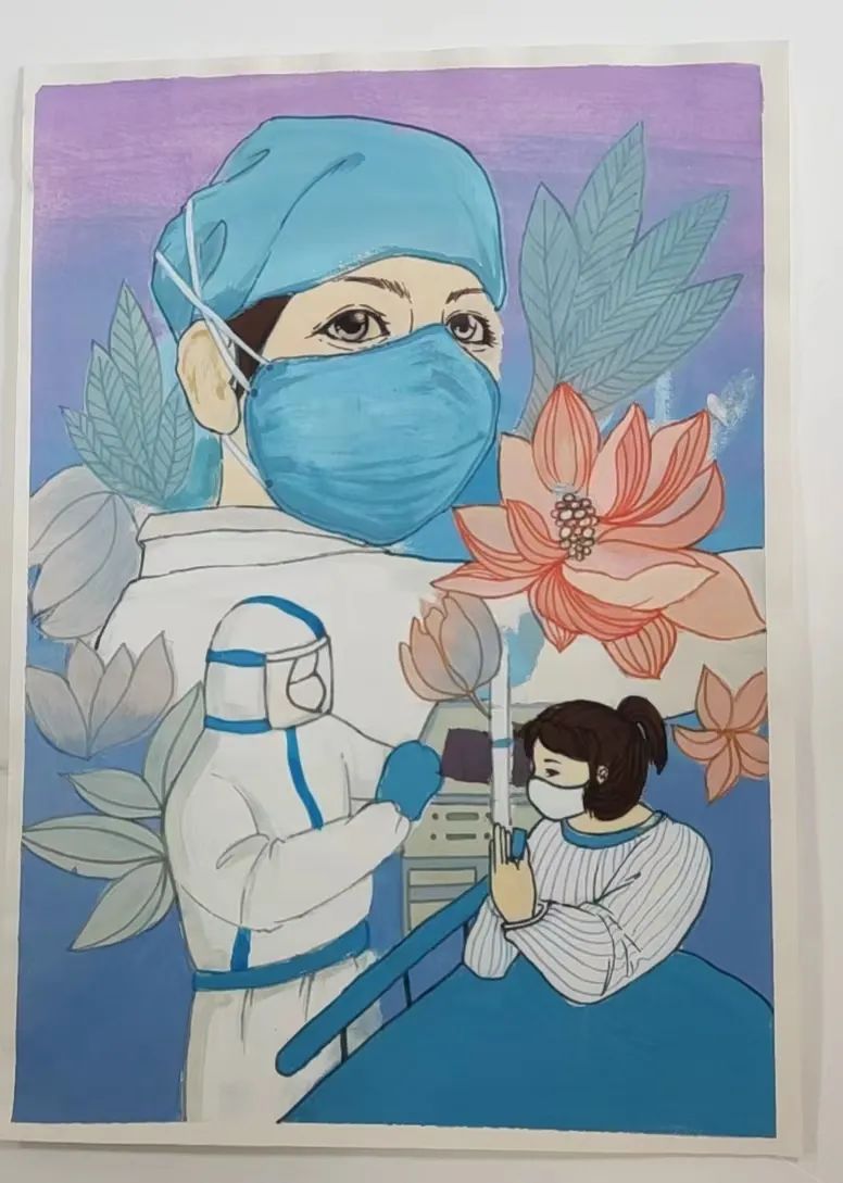 永远跟党走 奋进新征程 喜迎二十大儿童画（7张）-图1