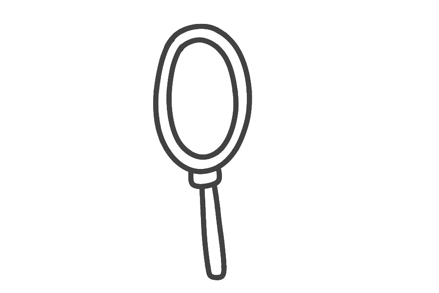 六一儿童节简笔画绘画素材 小朋友们最爱的玩具吹泡泡简笔画-图1