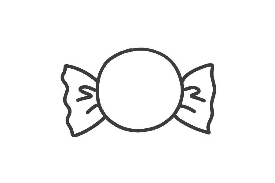 六一儿童节糖果怎么画-图2