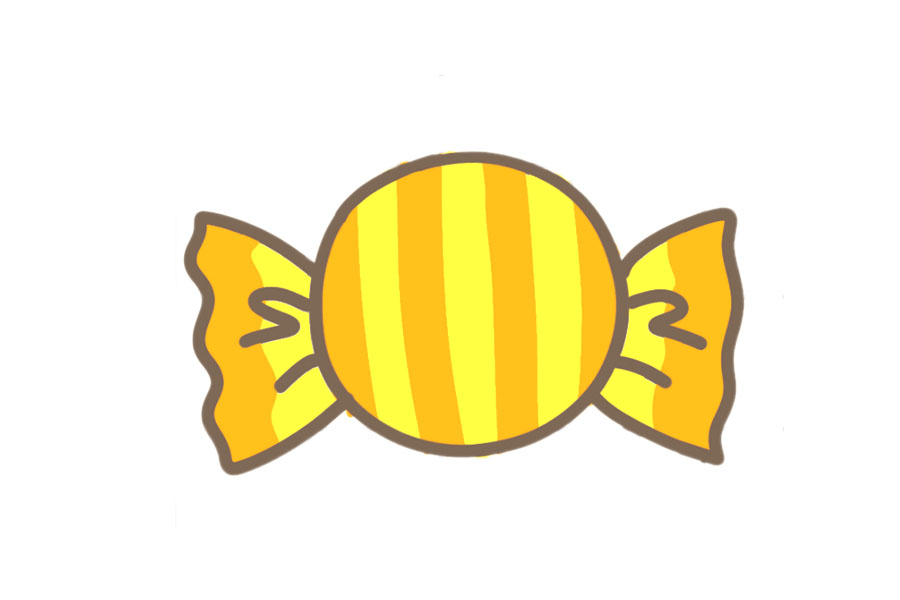 六一儿童节糖果怎么画-图3