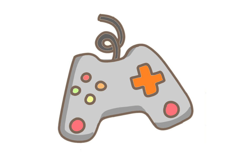 六一儿童节游戏机怎么画-图3