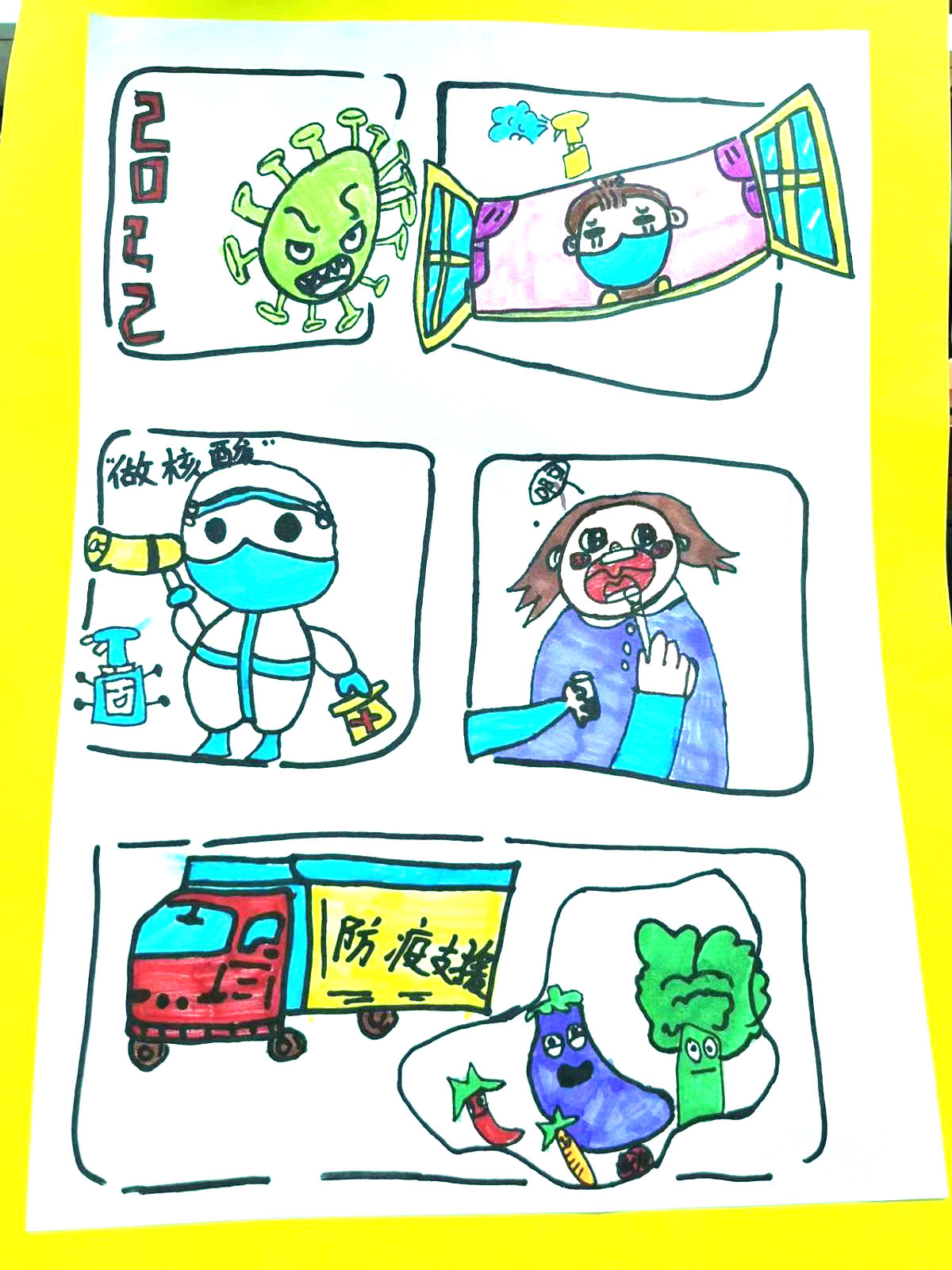 步骤1：共同抗疫 早日清零