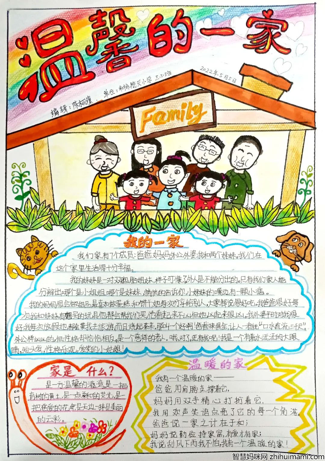 健康成长 我是情绪小主人手抄报精美漂亮-图2