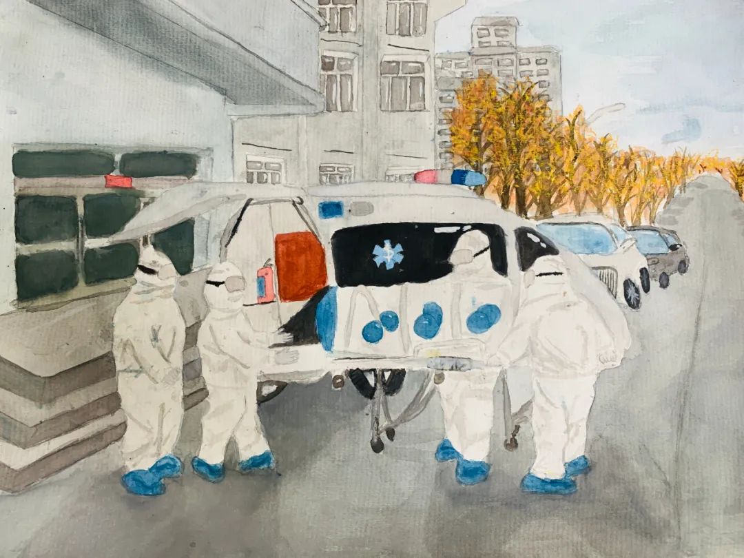 ”喜迎二十大 笔下绘党恩“二十大主题绘画一等奖-图1