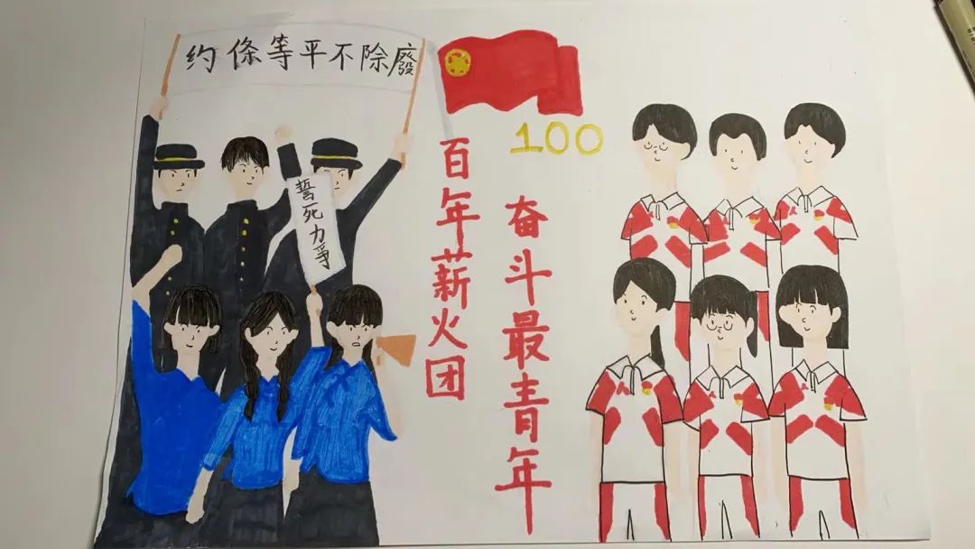 步骤4：《百年薪火团，奋斗最青年》