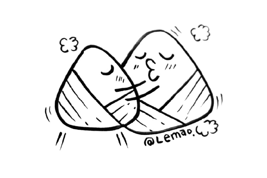 「粽子简笔画」收下这个百变粽子，端午安康，平安喜乐！-图5