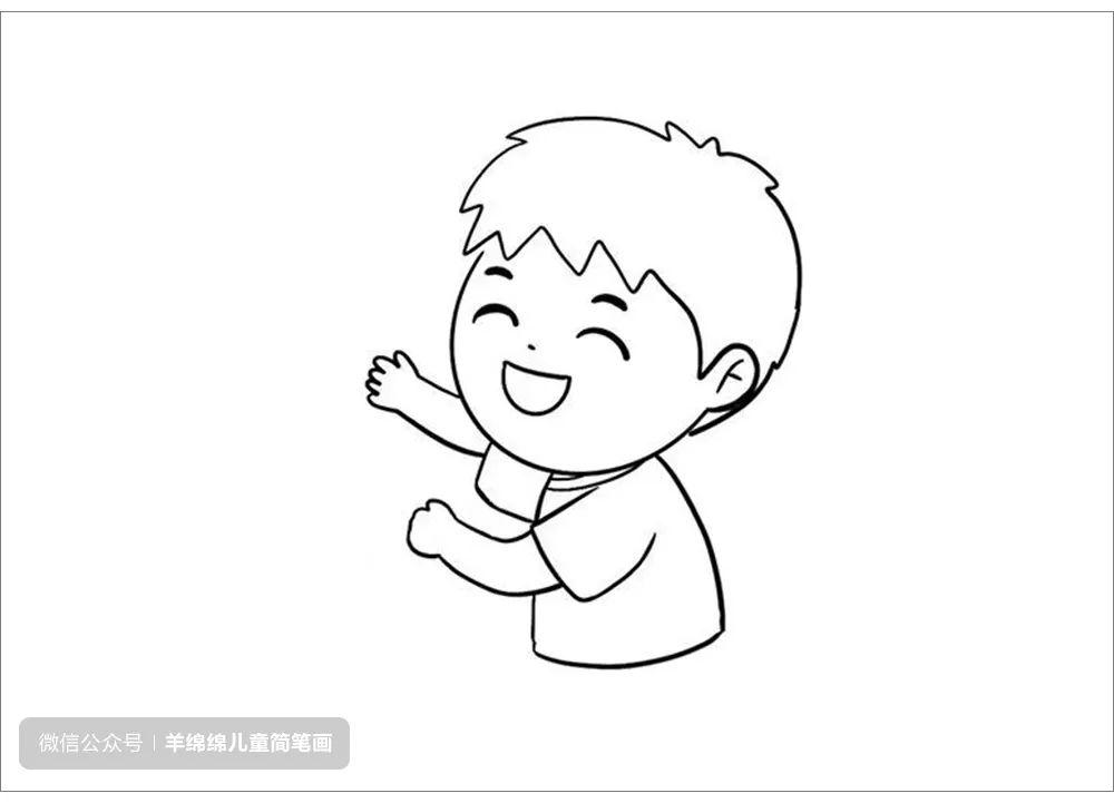 欢乐的六一儿童节 儿童节绘画简笔画素材-图2