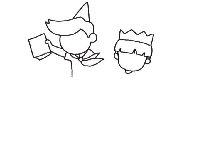 六一儿童节简单可爱的贺卡怎么画-图3