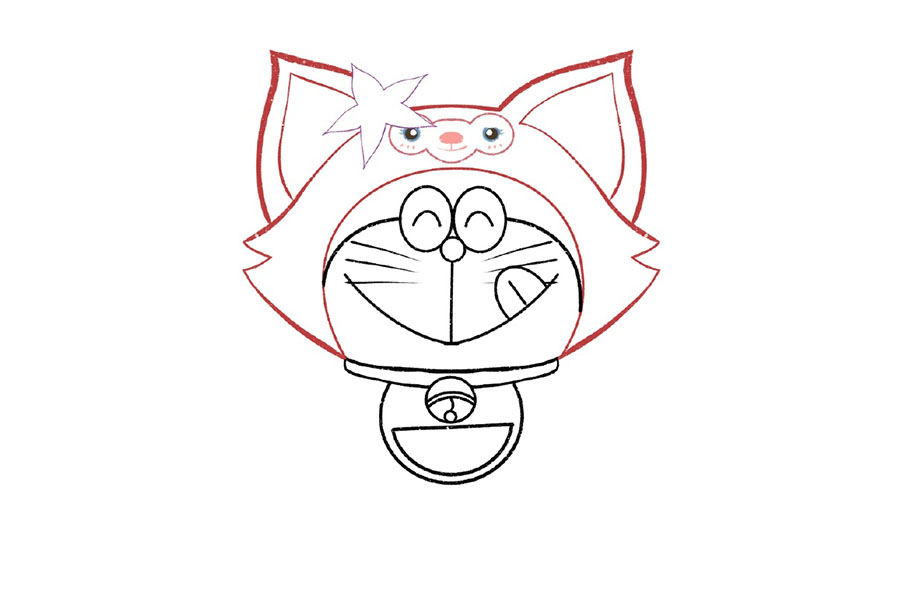 平凡之至又可爱非常 哆啦A梦简笔画-图4