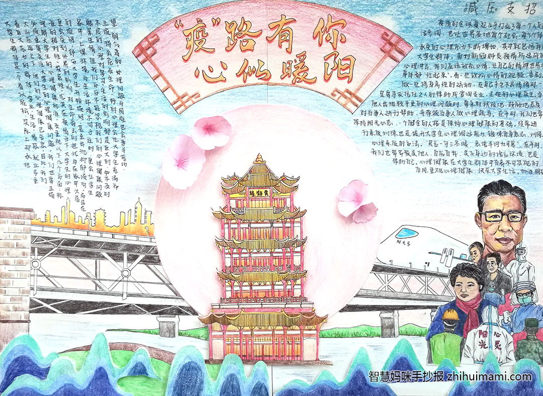 关于致敬逆行者的手抄报怎么画-图3