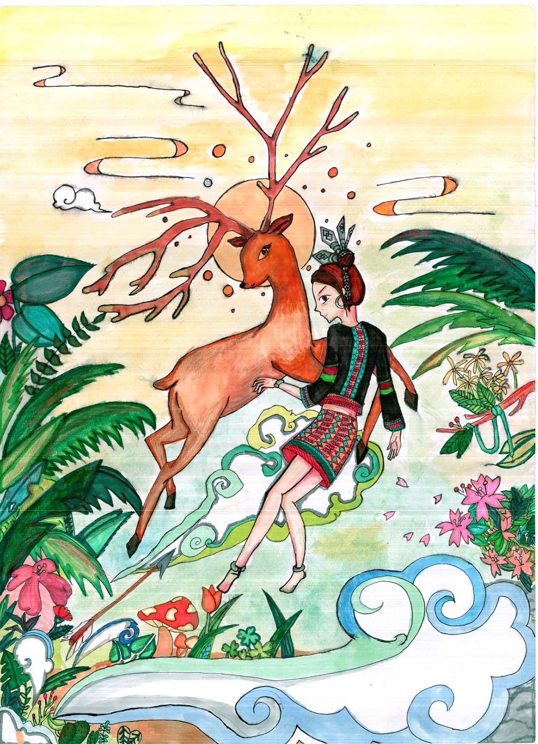 步骤2：浪漫的鹿城