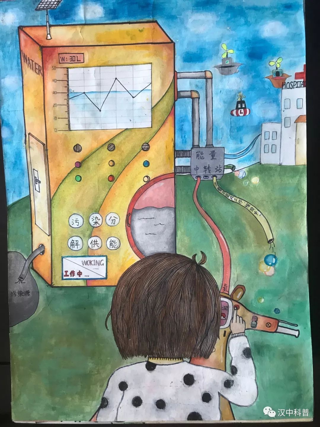 儿童科幻绘画优秀作品（9张）-图2