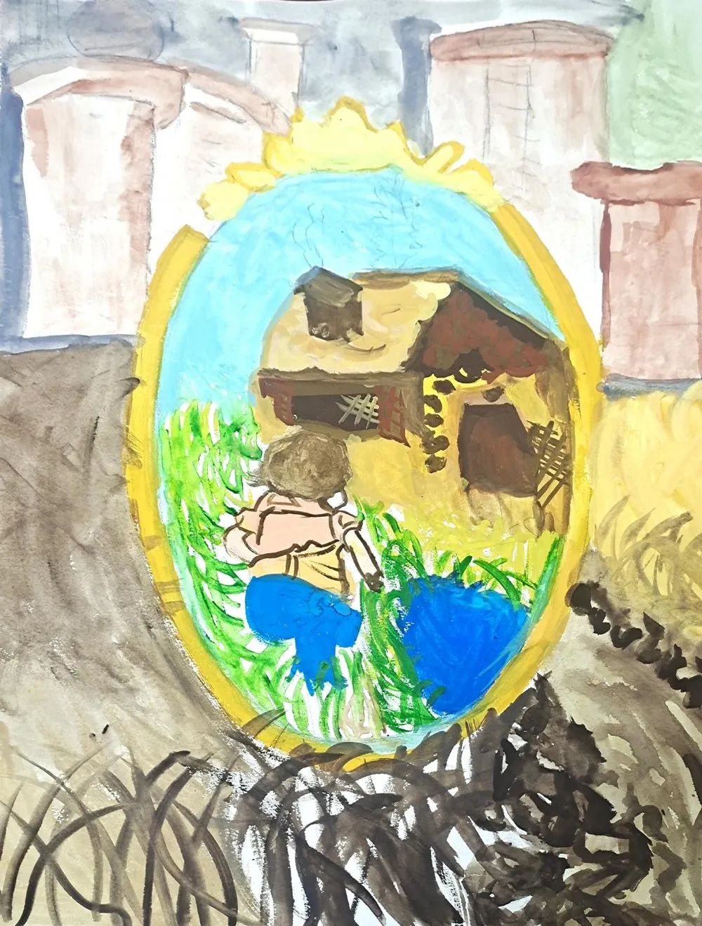 步骤2：过去魔镜