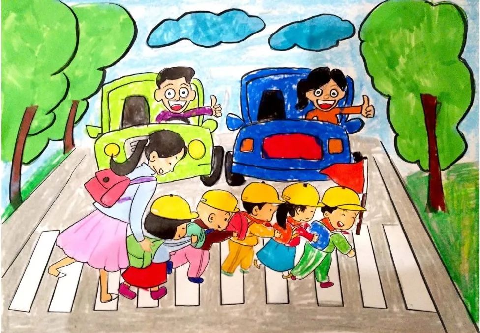 步骤5：文明过马路