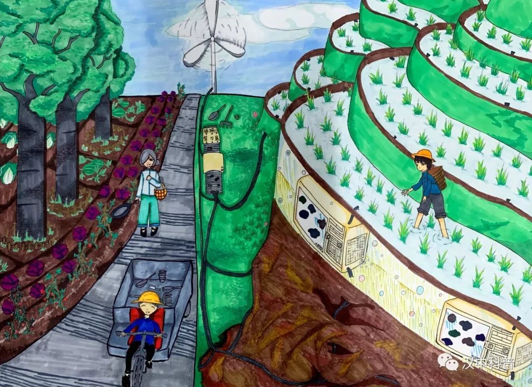 步骤4：汉中市龙岗学校《水土综合调节枢纽》首雅馨