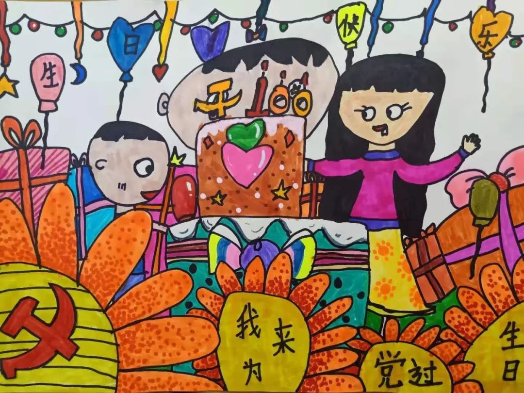 步骤4：我来为党过生日