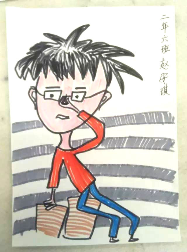 父亲节主题绘画 献给父亲的画-图1