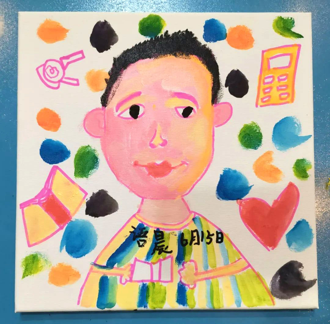 我心目中的父亲——孩子们送给父亲的画-图5