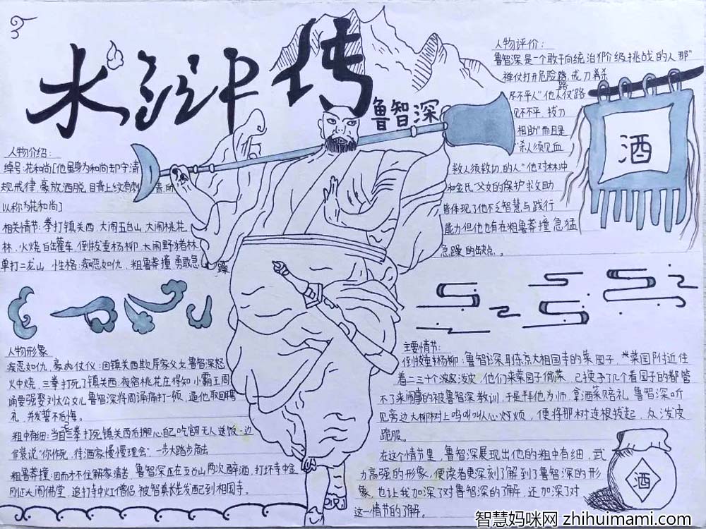 “开卷”阅读手抄报一等奖（小学组）-图1