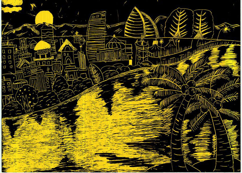 步骤5：鹿城夜景