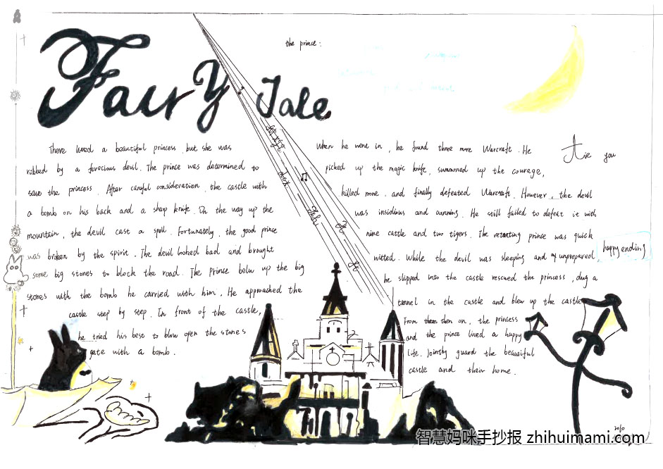 9张英语故事手抄报一等奖-图9