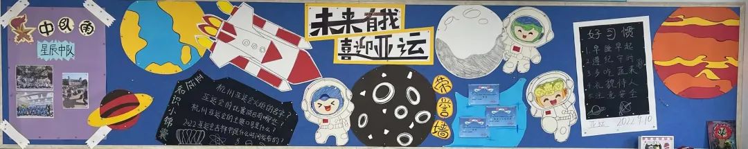 “喜迎亚运 未来有我”主题板报（10张）-图3