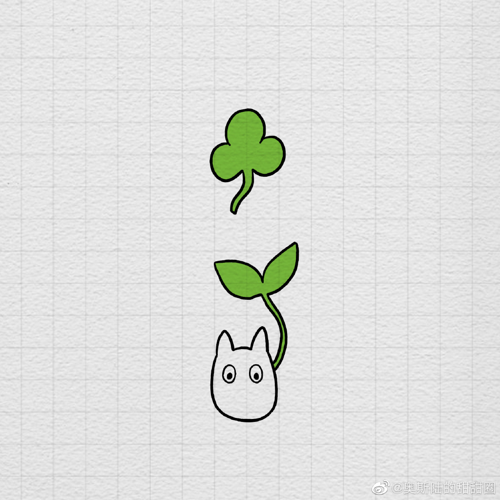 一组天空之城动漫人物简笔画图片-图6