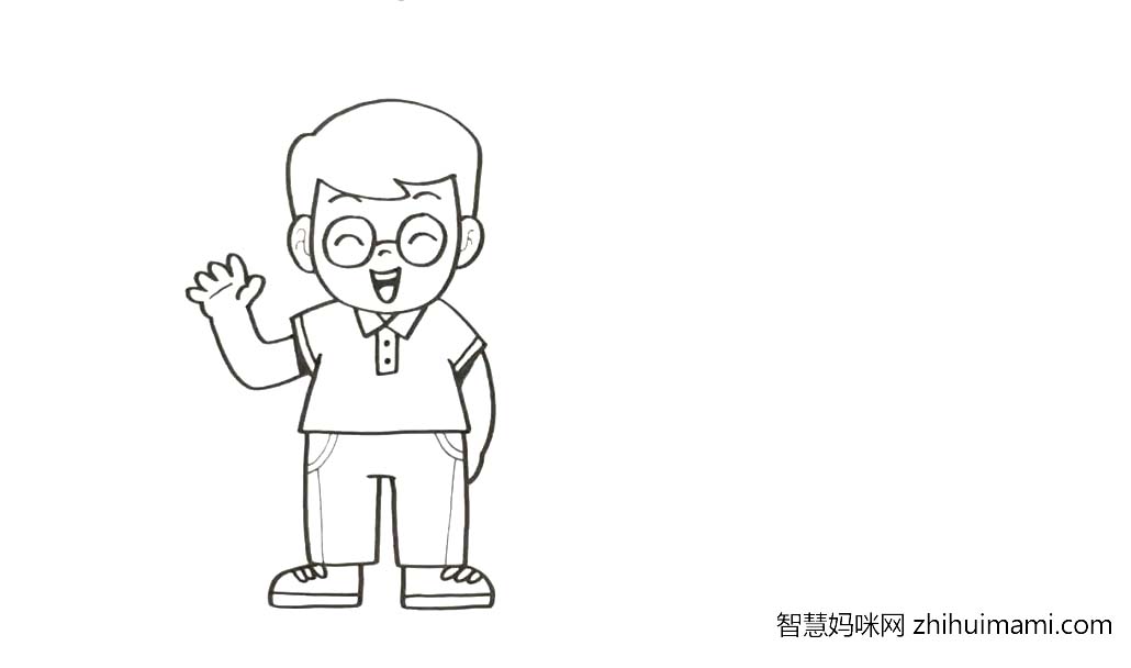 父亲节快乐，教你画出两位可爱的爸爸（详细绘画教程）-图2