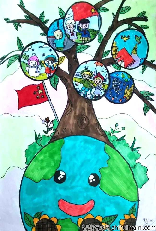 “建党百年 美丽中国”主题宣传绘画精品-图5