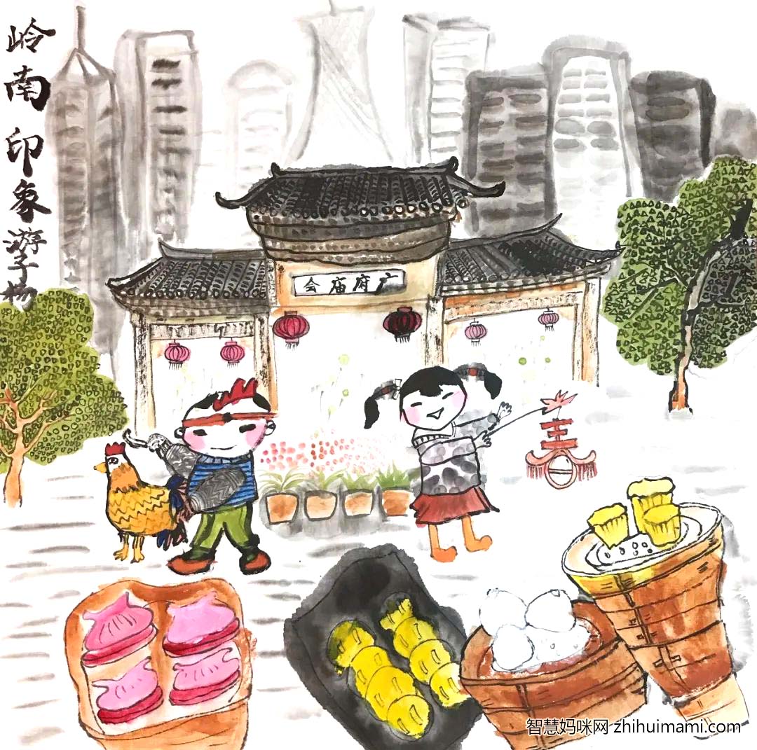 6张关于”美丽中国“主题儿童绘画欣赏-图2