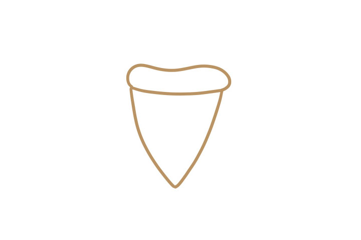 一支可爱又美味的冰激凌简笔画画法-图2