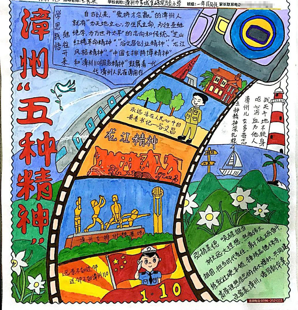 振兴乡村手抄报绘画一等奖（4张）-图1