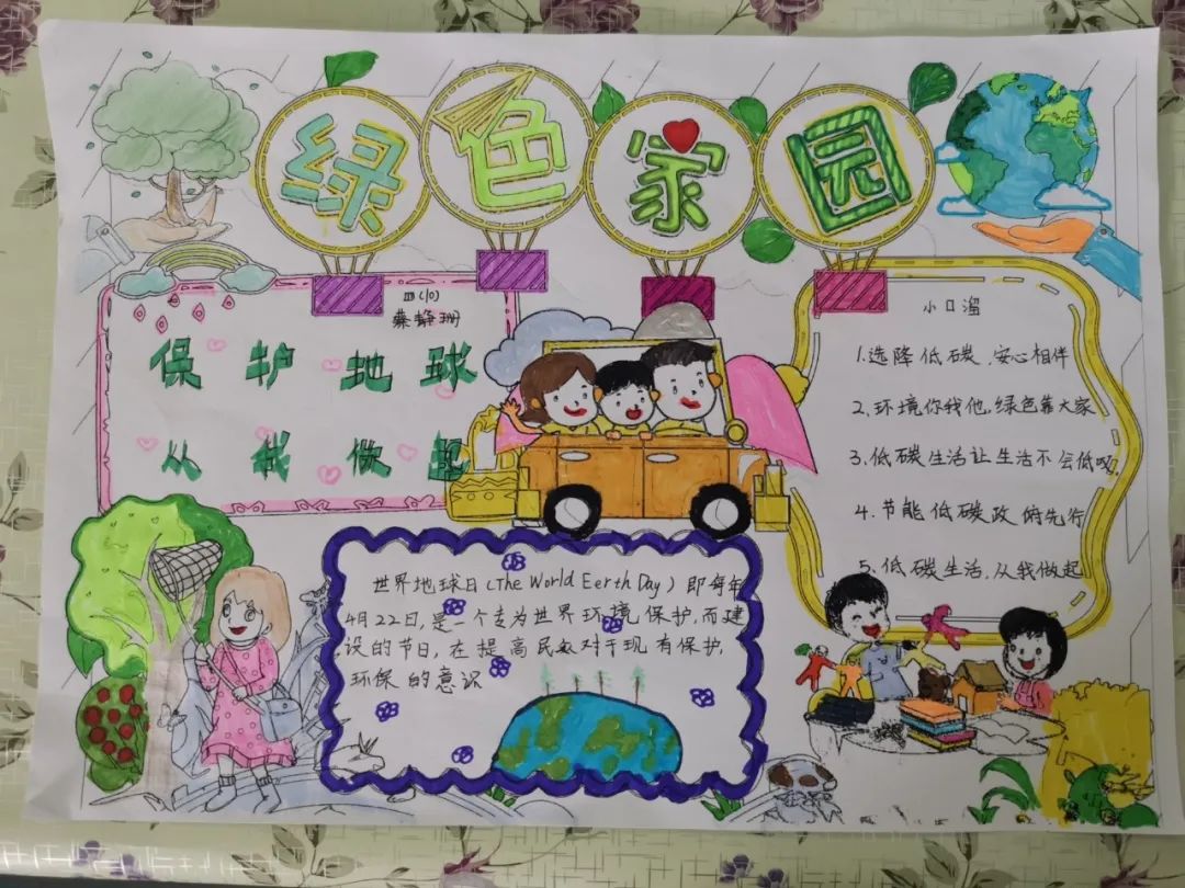 关于垃圾分类主题宣传手抄报三年级-图1