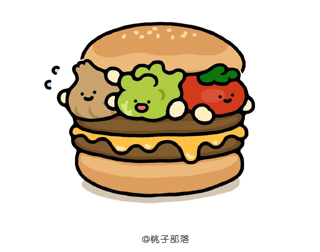 可爱的蔬菜食物 好Q弹的食物，可爱萌趣，一起来画吧！-图6