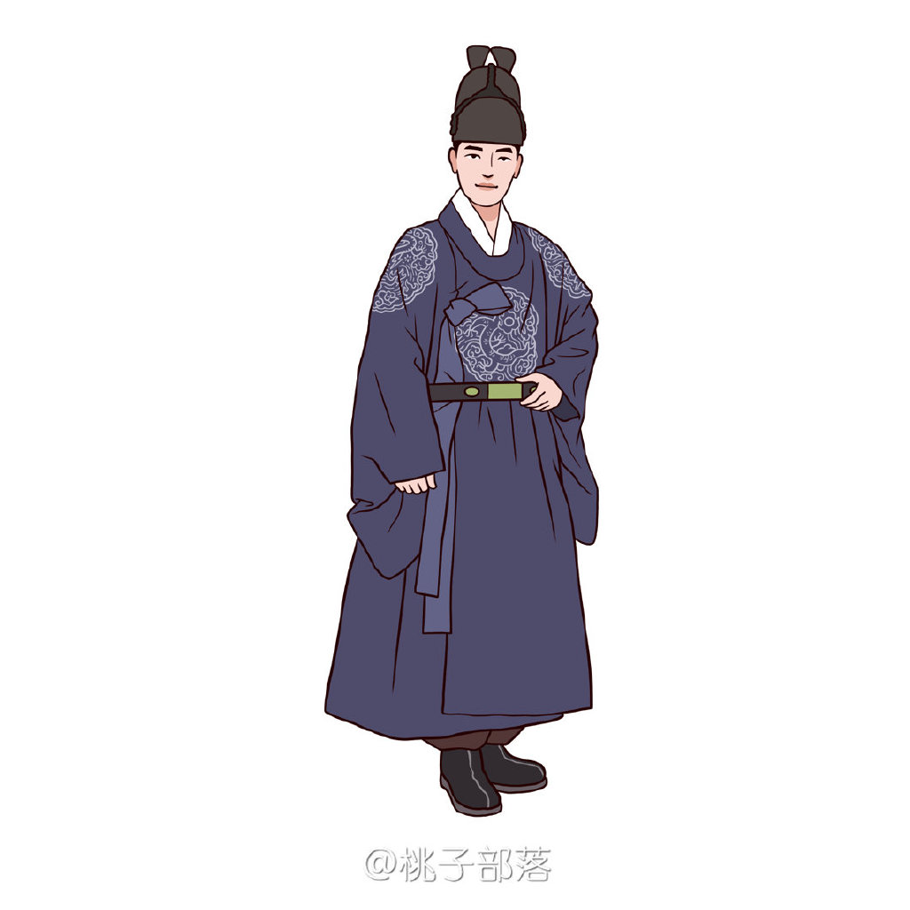 古朝鲜民族服饰卡通画欣赏-图4