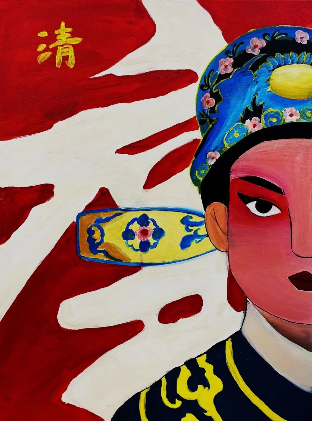 “廉洁心中绘，笔墨画清风”主题绘画作品（主题元素：黑脸包拯）-图7