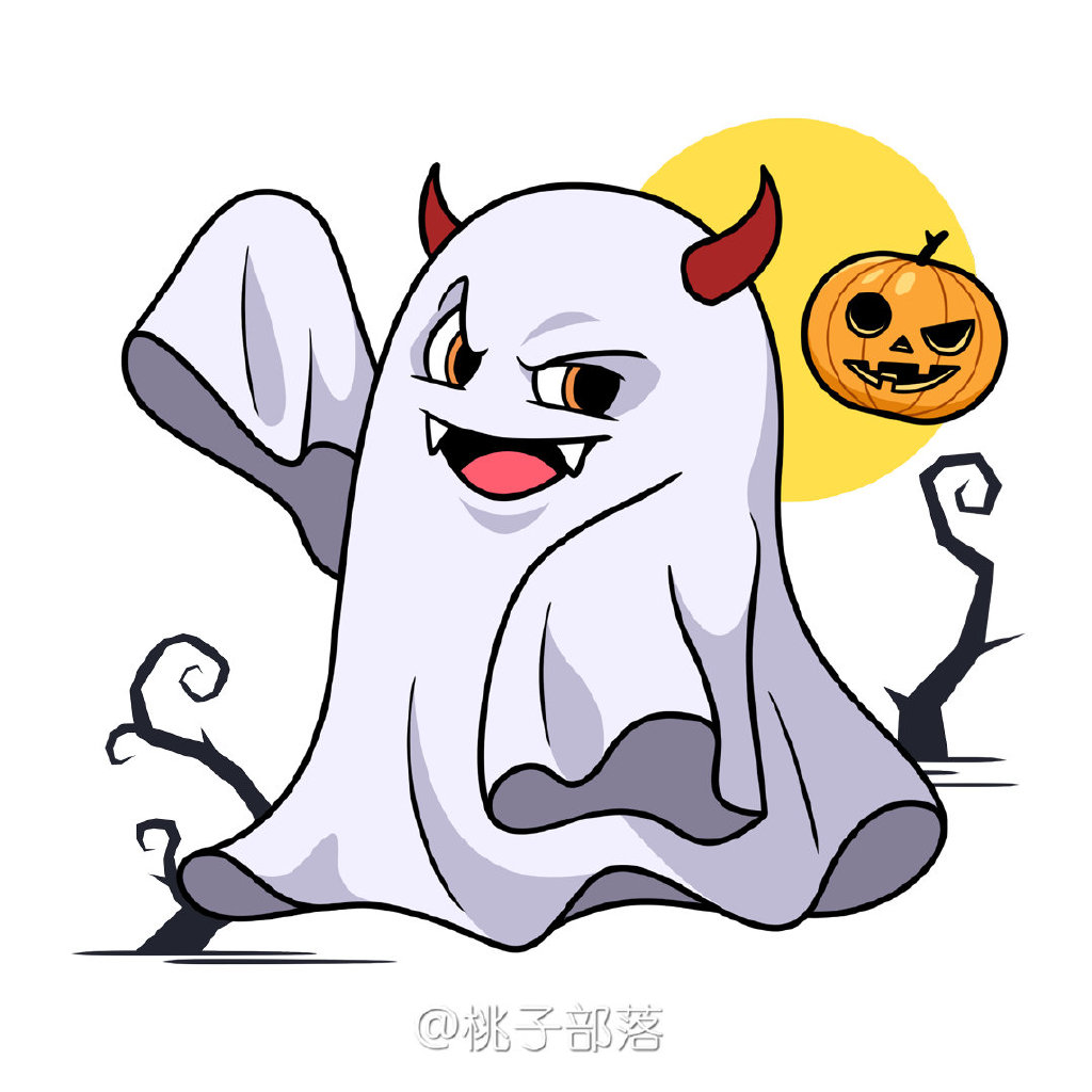 万圣节小鬼简笔画图片，节日气氛搞起来！-图5